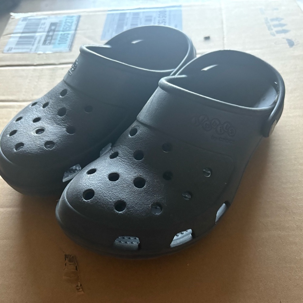 Black Crocs Clogs